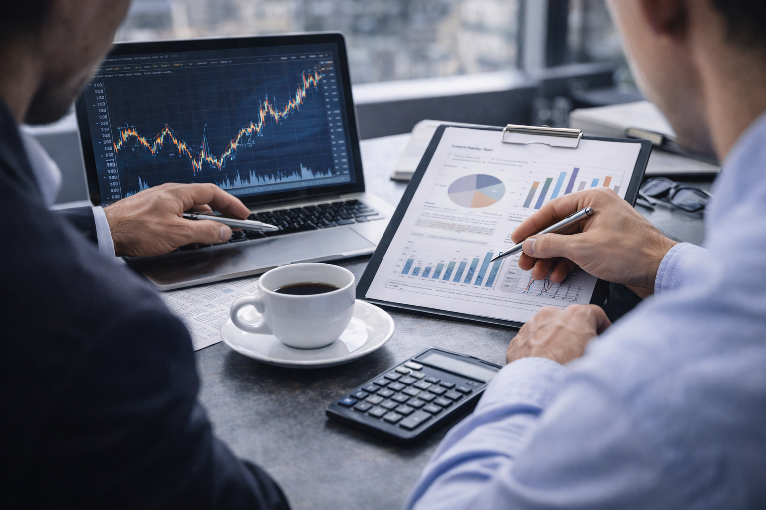 Personalized investment advisory session